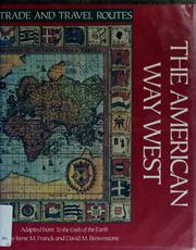 Cover of: The American way west by Irene M. Franck