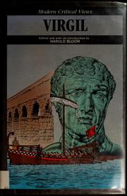 Cover of: Virgil by edited with an introduction by Harold Bloom.