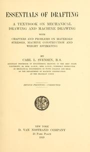 Cover of: Essentials of drafting