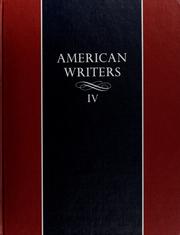 Cover of: American writers: a collection of literary biographies