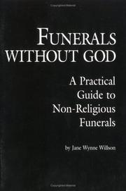 Cover of: Funerals without God by Jane Wynne Willson