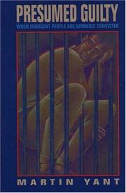 Cover of: Presumed guilty by Martin Yant