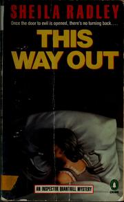 Cover of: This way out by Sheila Radley, Sheila Radley