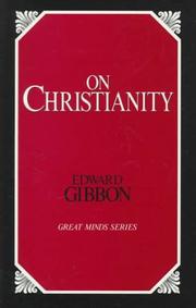 Cover of: On Christianity by Edward Gibbon