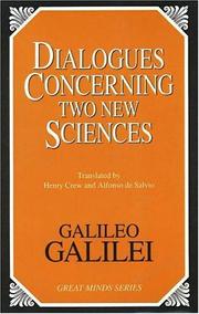 Cover of: Dialogues concerning two new sciences by Galileo Galilei