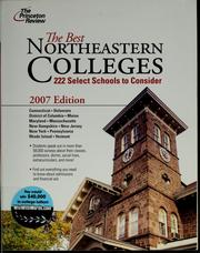 Cover of: The best Northeastern colleges by Robert Franek