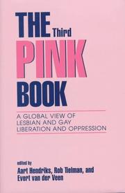 Cover of: The Third pink book by edited by Aart Hendriks, Rob Tielman, and Evert van der Veen.