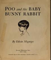 Cover of: Poo and the baby bunny rabbit | Edwin Megargee