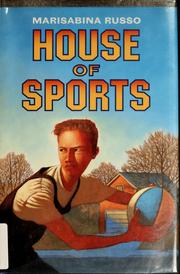 Cover of: House of sports by Marisabina Russo