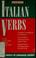 Cover of: Italian verbs