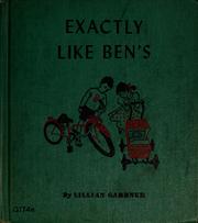 Cover of: Exactly like Ben's.