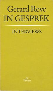 Cover of: In gesprek by Gerard Kornelis van het Reve