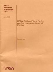 Cover of: NASA Wallops Flight Facility Air-Sea Interaction Research Facility