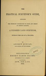 Cover of: The practical surveyor's guide
