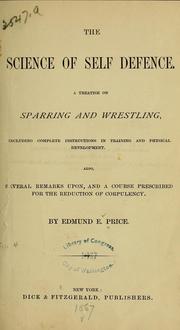 Cover of: The science of self defence. by Price, Edmund, E.