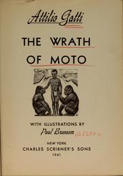 Cover of: ...The wrath of Moto by Attilio Gatti, Attilio Gatti