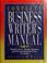 Cover of: Complete business writer's manual