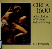 Cover of: Circa 1600 by S. J. Freedberg