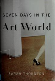 Cover of: Seven days in the art world