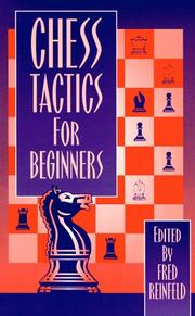 Cover of: Chess Tactics for Beginners (Chess Lovers' Library)