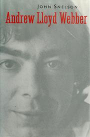 Cover of: Andrew Lloyd Webber (Yale Broadway Masters Series)