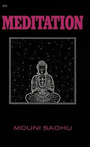 Cover of: Meditation by Mouni Sadhu