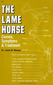 Cover of: Lame-Horse Causes, Symptoms and Treatments by James R. Rooney, James R. Rooney