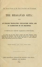 Cover of: The Bhagavad Gita by compiled from various writers