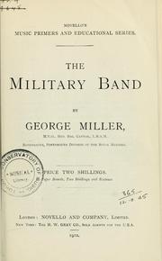 Cover of: The military band