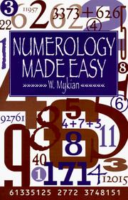 Cover of: Numerology made easy by W. Mykian