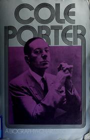 Cover of: Cole Porter by Schwartz, Charles