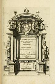 Cover of: Diversi ornamenti capricciosi per depositi o altari, vtilisimi a virtuosi