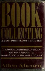 Cover of: Book collecting | Allen Ahearn