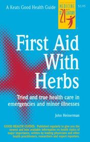 Cover of: First Aid with Herbs