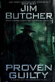 Cover of: Proven guilty by Jim Butcher