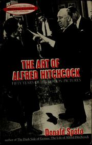 Cover of: The art of Alfred Hitchcock by Donald Spoto