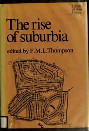 Cover of: The Rise of suburbia