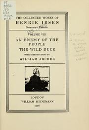 Cover of: The collected works of Henrik Ibsen | Henrik Ibsen