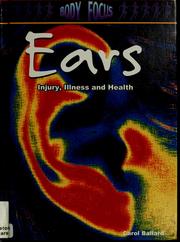 Cover of: Ears