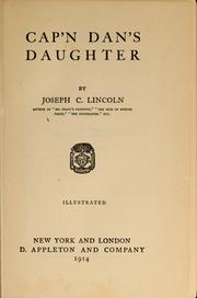 Cover of: Cap'n Dan's daughter by Joseph Crosby Lincoln