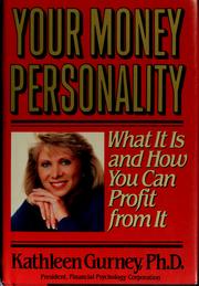 Cover of: Your money personality by Kathleen Gurney