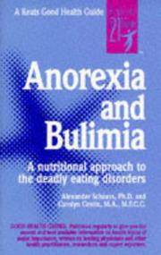 Cover of: Anorexia & Bulimia ((Good Health Guide Ser.))