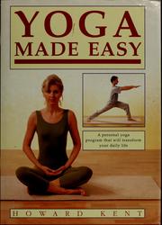 Cover of: Yoga Made Easy by Howard Kent