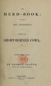 Cover of: Coates
