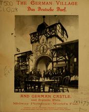 Cover of: The German village