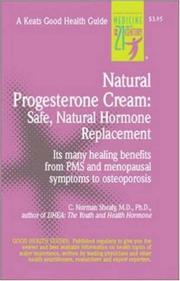 Cover of: Natural Progesterone Cream