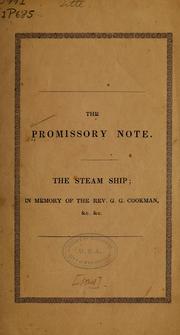 The promissory note