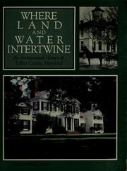 Cover of: Where land and water intertwine by Weeks, Christopher