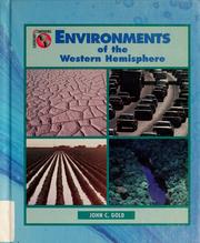 Cover of: Environments of the Western Hemisphere