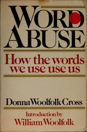 Cover of: Word abuse